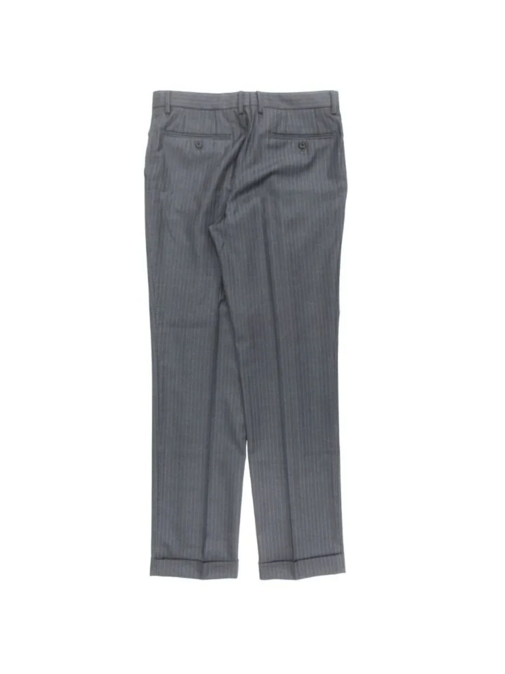 Loro Piana Paul Smith Set Suit Jacket Trousers Pants Fully Lined Striped L Gray